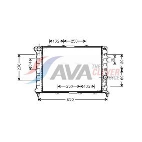 Verdampfer, Klimaanlage für AUDI von AVA COOLING SYSTEMS