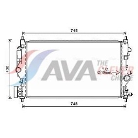 Achetez des Intercooler AVA COOLING SYSTEMS FT4391 à prix pour 126,94 €