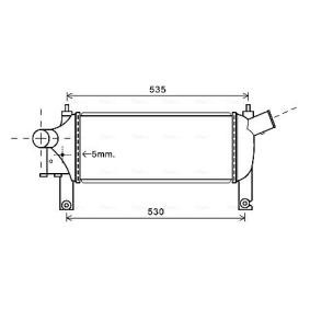 Kjøp Intercooler av AVA COOLING SYSTEMS DN4339 til den lave prisen 2031,80 NOK