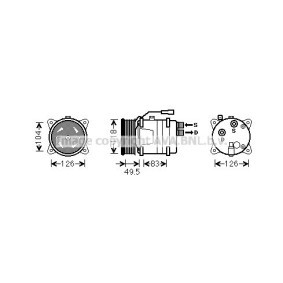 Acquista Compressore aria condizionata da AVA COOLING SYSTEMS VWAK303 a buon mercato per soli 194,62 €