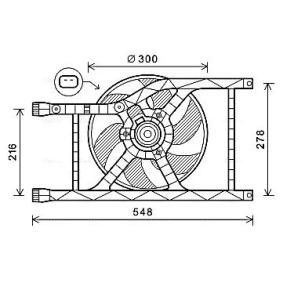 Kühlerlüfter FT7593 von AVA COOLING SYSTEMS günstig für 146,19 € online kaufen