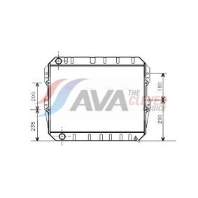 Comprar Intercooler de AVA COOLING SYSTEMS PE4363 a bajo precio de 296,23 €