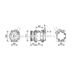 Acquista Compressore aria condizionata da AVA COOLING SYSTEMS RTK468 a buon mercato per soli 270,24 €
