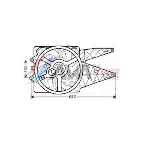 Comprar Intercooler de AVA COOLING SYSTEMS CR4056 a bajo precio de 1014,41 €