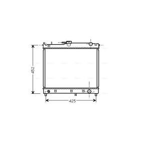 Achetez des Radiateur du moteur AVA COOLING SYSTEMS SZA2055 à prix pour 72,69 €