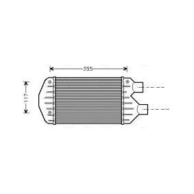 Achetez des Intercooler AVA COOLING SYSTEMS FTA4267 à prix pour 143,54 €