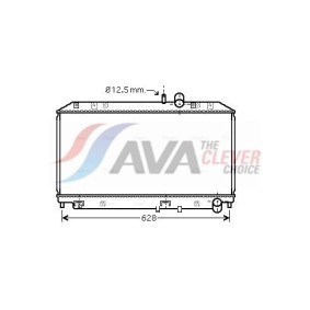 Kühler, Motorkühlung für FIAT von AVA COOLING SYSTEMS