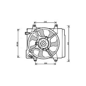 Kühlerlüfter KA7519 von AVA COOLING SYSTEMS günstig für 245,86 € online kaufen