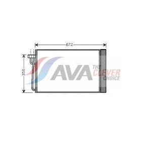 Klimakondensator für LANCIA von AVA COOLING SYSTEMS