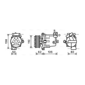 Acquista Compressore aria condizionata da AVA COOLING SYSTEMS DNK342 a buon mercato per soli 940,78 €