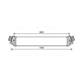 Kjøp Intercooler av AVA COOLING SYSTEMS AL4129 til den lave prisen 5372,53 NOK