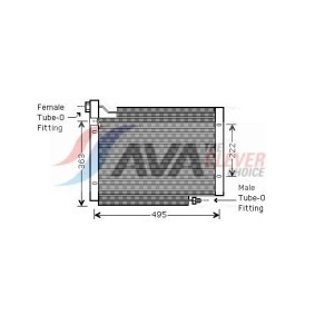 Ladeluftkühler für IVECO von AVA COOLING SYSTEMS