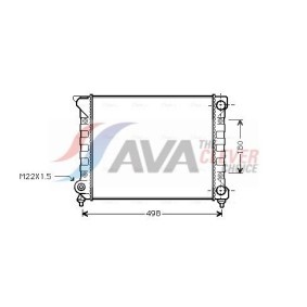 Klimakondensator für MAN von AVA COOLING SYSTEMS
