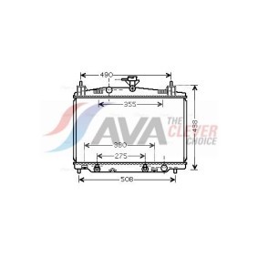 Achetez des Radiateur de chez AVA COOLING SYSTEMS en ligne pour Duna A trois volumes (146_) à prix modérés