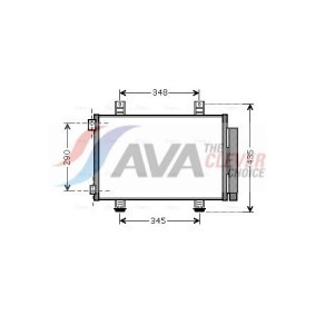 Kjøp Fordamper, klimaanlegg av AVA COOLING SYSTEMS RTV465 til den lave prisen 3964,92 NOK