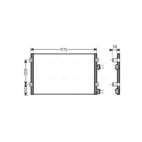 Köp Kondensor, klimatanläggning av AVA COOLING SYSTEMS CR5103 till det låga priset 3251,78 kr