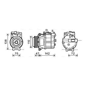 Acquista Compressore aria condizionata da AVA COOLING SYSTEMS AUK208 a buon mercato per soli 460,00 €