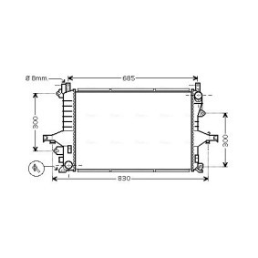 Klimakondensator MTA5221 von AVA COOLING SYSTEMS günstig für 111,78 € online kaufen
