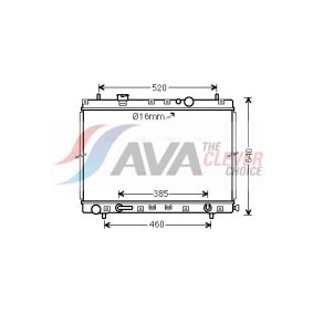 Kühler, Motorkühlung für FIAT von AVA COOLING SYSTEMS