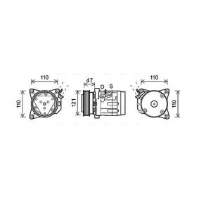 Acquista Compressore aria condizionata da AVA COOLING SYSTEMS CTK036 a buon mercato per soli 796,29 €
