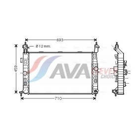 Comprar Intercooler de AVA COOLING SYSTEMS FT4111 a bajo precio de 1014,41 €