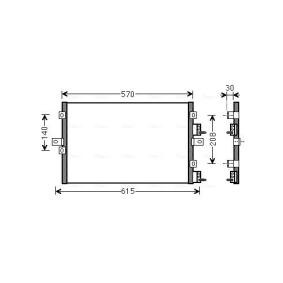 Köp Kondensor, klimatanläggning av AVA COOLING SYSTEMS CR5114 till det låga priset 2738,76 kr