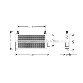 Ölkühler von AVA COOLING SYSTEMS SB3017