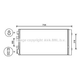Klimakondensator RT5483 von AVA COOLING SYSTEMS günstig für 117,73 € online kaufen