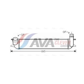 Acquista Radiatore motore da AVA COOLING SYSTEMS PR2067 a buon mercato per soli 532,75 €