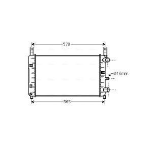 Acquista Radiatore motore da AVA COOLING SYSTEMS FDA2117 a buon mercato per soli 112,04 €