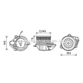 Gebläsemotor PE7510 von AVA COOLING SYSTEMS günstig für 170,07 € online kaufen