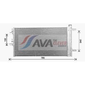 Kjøp Intercooler av AVA COOLING SYSTEMS AL4130 til den lave prisen 2756,19 NOK