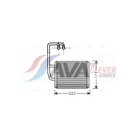 Kühler, Motorkühlung für SSANGYONG von AVA COOLING SYSTEMS