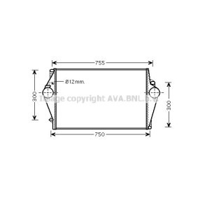 Comprar Intercooler de AVA COOLING SYSTEMS VO4137 a bajo precio de 152,62 €