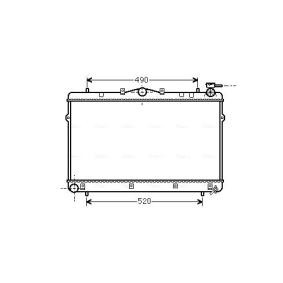 Achetez des Radiateur du moteur AVA COOLING SYSTEMS HYA2043 à prix pour 159,04 €