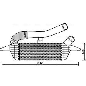 Comprar Intercooler de AVA COOLING SYSTEMS HY4228 a bajo precio de 280,68 €