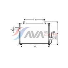 Kühler, Motorkühlung für SSANGYONG von AVA COOLING SYSTEMS