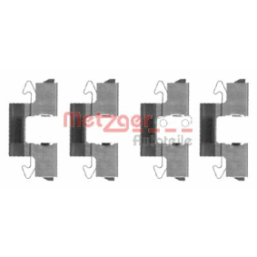 Compre Kit de acessórios, pastilhas de travão da METZGER 109-1714 a um preço baixo por 8,90 €