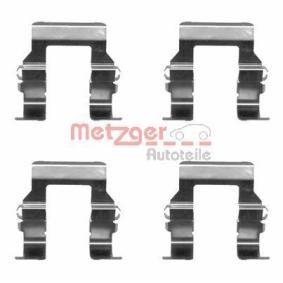 Compre Kit de acessórios, pastilhas de travão de METZGER online para PAJERO II Canvas Top (V2_W, V4_W) a preços moderados