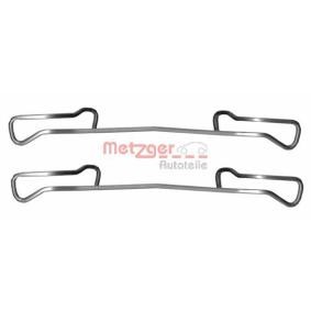 Compre Kit de accesorios, pastillas de frenos de METZGER online para Corsa B Caravan (S93) a precios moderados