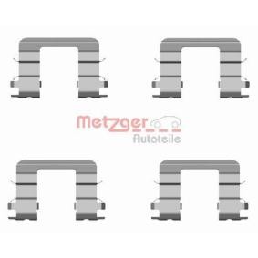 Compre Kit de acessórios, pastilhas de travão da METZGER 109-1696 a um preço baixo por 9,66 €