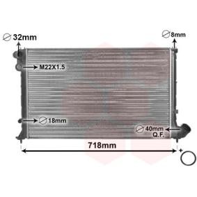 Achetez des Radiateur du moteur VAN WEZEL 09002107 à prix pour 165,92 €