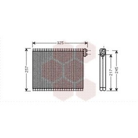 Verdampfer, Klimaanlage 5300V484