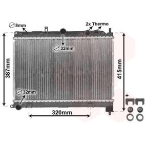 Acquista Radiatore motore da VAN WEZEL 02002118 a buon mercato per soli 224,35 €