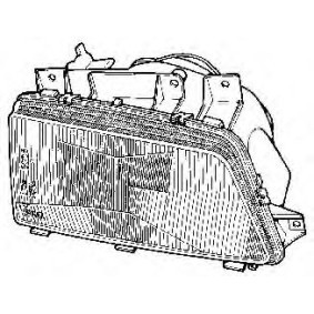 Scheinwerfer von VAN WEZEL 4046961V