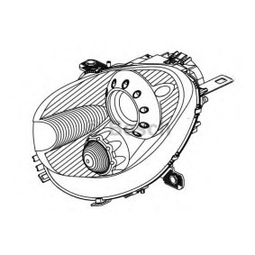 Comprar Faro delantero de BOSCH 1 307 023 643 a bajo precio de 397,44 €