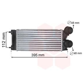 Köp Intercooler av VAN WEZEL 40004343 till det låga priset 1346,37 kr