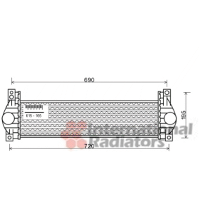 Acquista Intercooler da VAN WEZEL 81004093 a buon mercato per soli 417,97 €