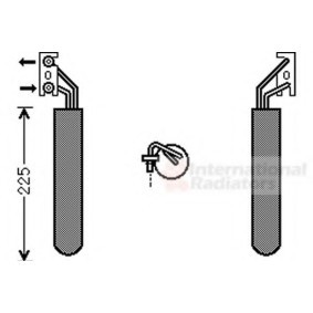 Compre Filtro deshidratador de VAN WEZEL online para 300 C Berlina (LX, LE) a precios moderados