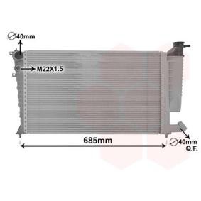 Achetez des Radiateur du moteur VAN WEZEL 09002135 à prix pour 139,90 €